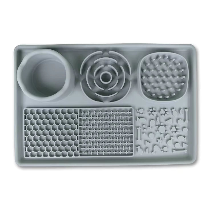 Large Silicone Slow Feeder Mat