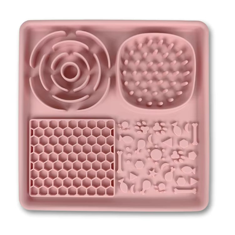 Compact Silicone Slow Feeder Mat