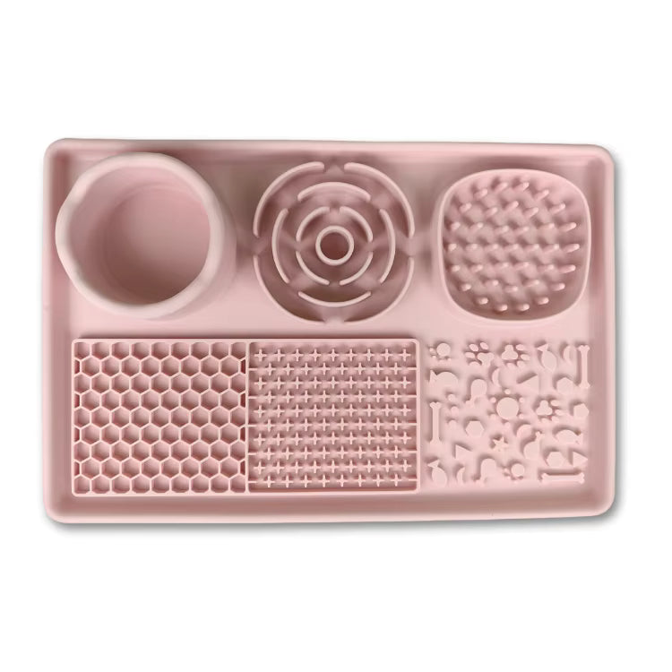 Large Silicone Slow Feeder Mat