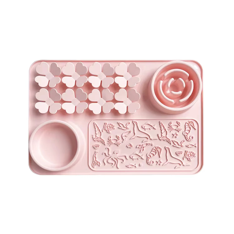 Premium All-in-One Silicone Lick & Feed Mat