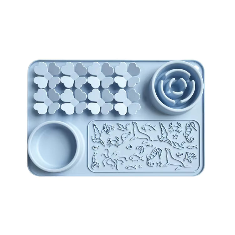 Premium All-in-One Silicone Lick & Feed Mat