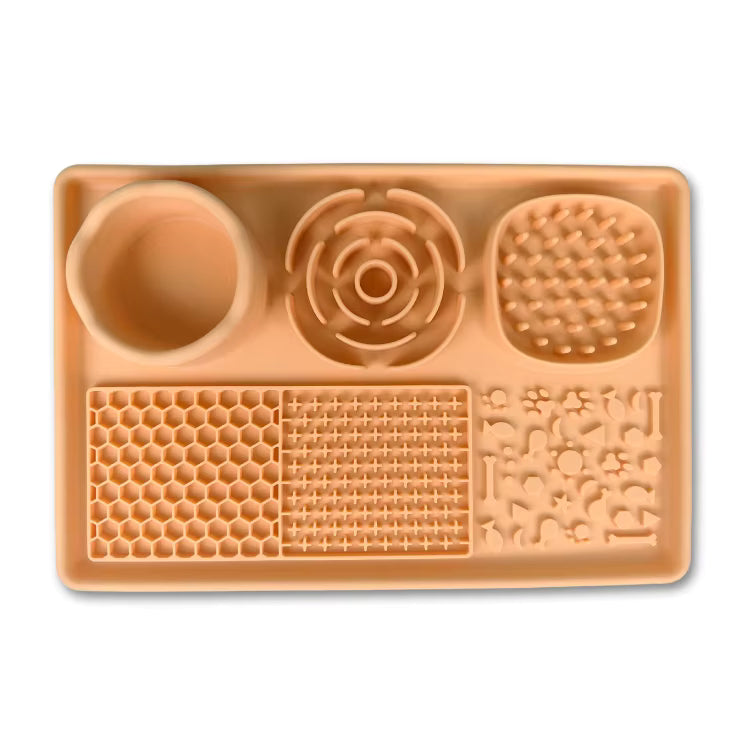 Large Silicone Slow Feeder Mat