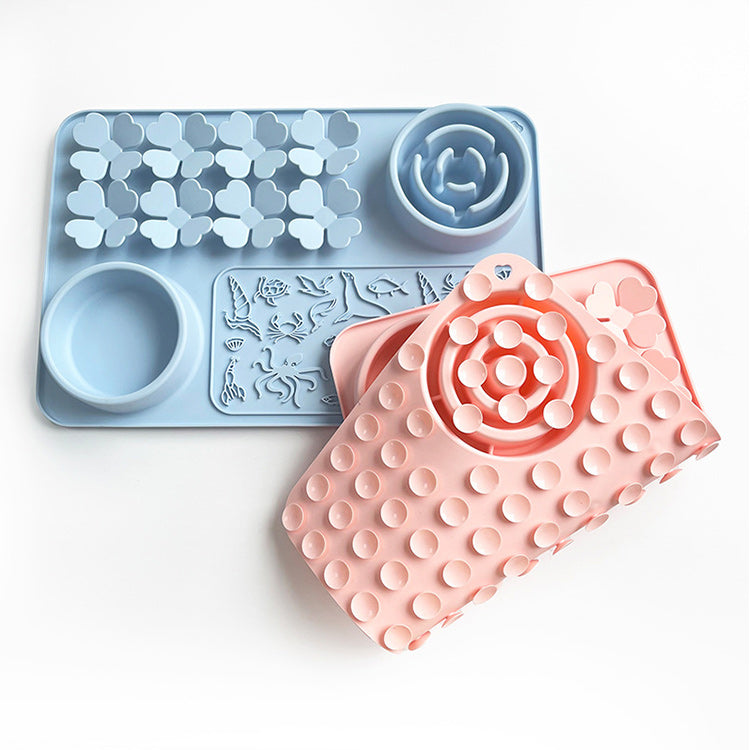 Premium All-in-One Silicone Lick & Feed Mat