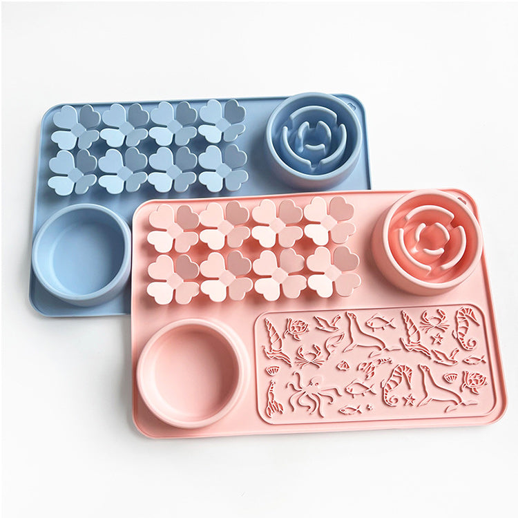 Premium All-in-One Silicone Lick & Feed Mat