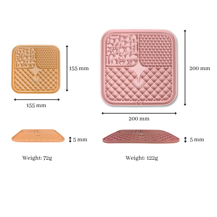 Silicone Lick Mat for Dogs & Cats